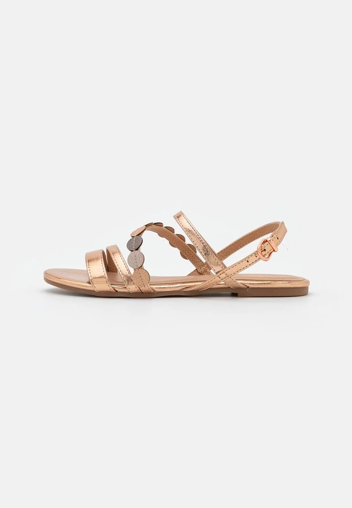 Sandale ANNA FIELD Anna Field Sandals Rose Doré Femme | JZM-5951495